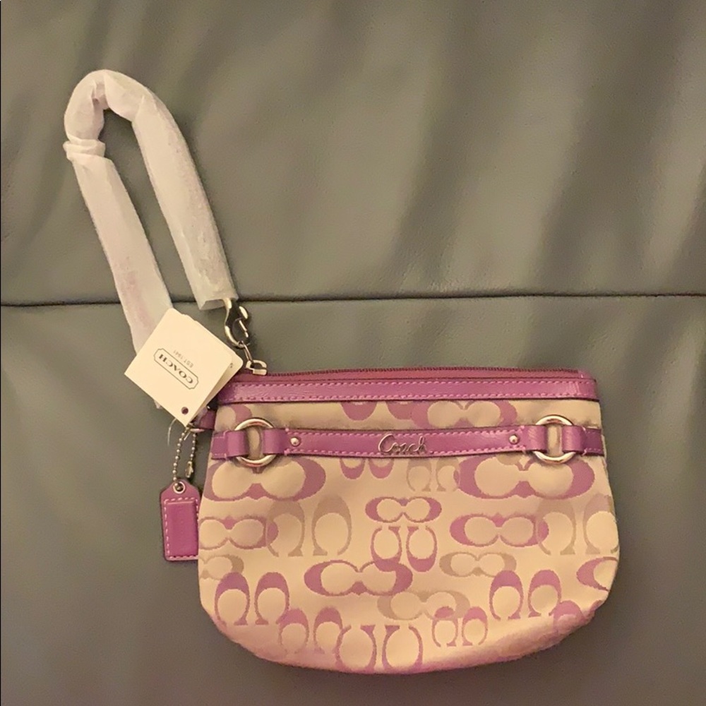 Brand new Coach wristlet